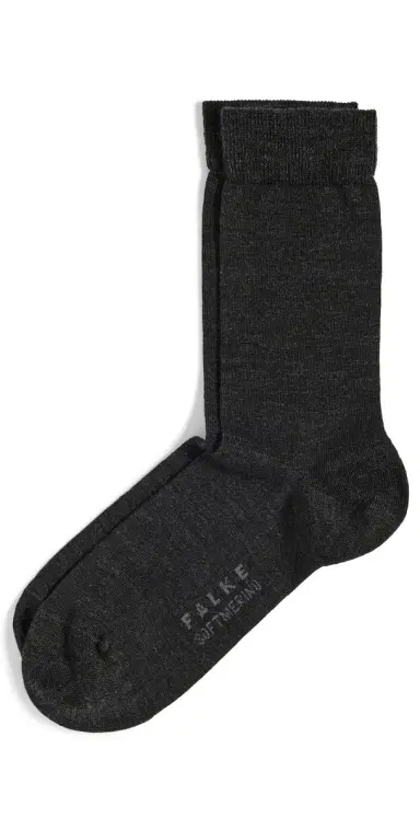 FALKE Soft Merino Socks Anthracite 41-42 | Thumbnail 1