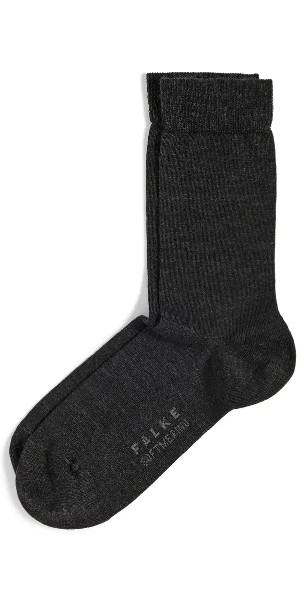 Soft Merino Socks Anthracite