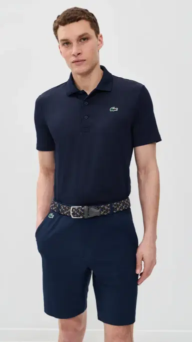Lacoste Golf Performance Polo Navy S | Thumbnail 2