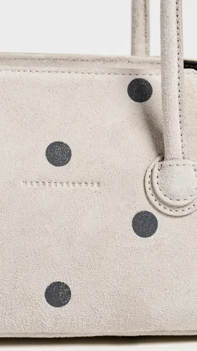 MARGESHERWOOD Boat Shopper Small Bag Blond Wood Printed Suede One Size | Thumbnail 5 MARGESHERWOOD Boat Shopper Small Bag Blond Wood Printed Suede One Size | Thumbnail 5