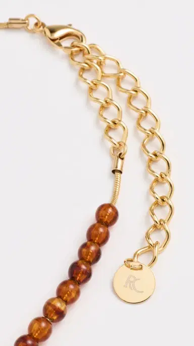 Rachel Comey Aps Necklace Dark Tortoise One Size | Thumbnail 4