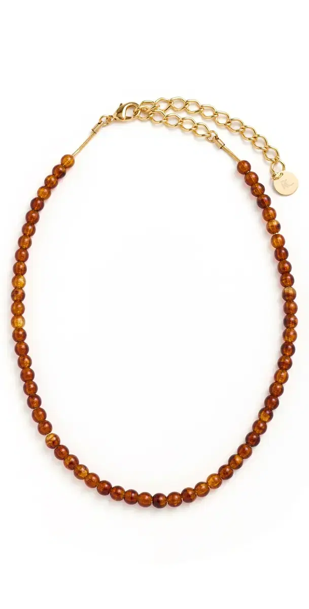 Aps Necklace Dark Tortoise One Size