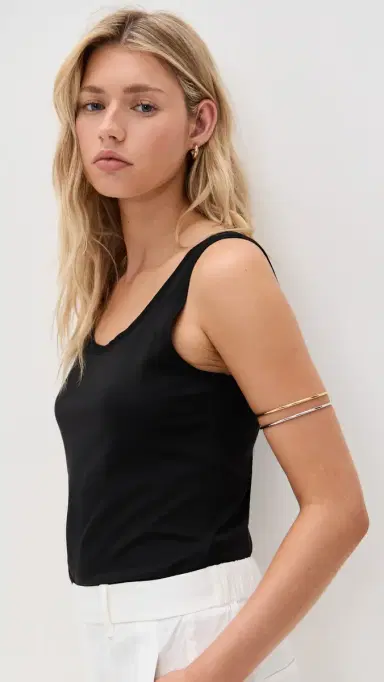 Jenny Bird Dane Upper Arm Cuff Set Two-Tone M | Thumbnail 3