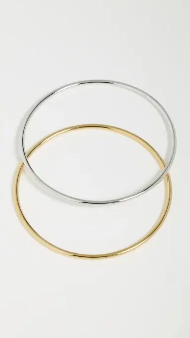 Jenny Bird Dane Upper Arm Cuff Set Two-Tone M | Thumbnail 5