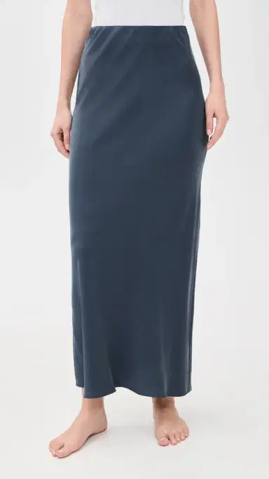 Lunya Silk Maxi Skirt Deep Blue | Thumbnail 2 Lunya Silk Maxi Skirt Deep Blue | Thumbnail 2
