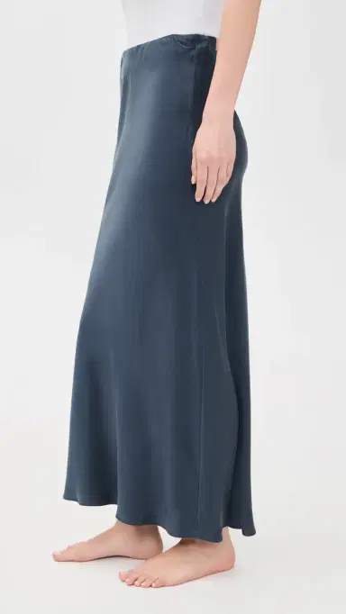 Lunya Silk Maxi Skirt Deep Blue | Thumbnail 4 Lunya Silk Maxi Skirt Deep Blue | Thumbnail 4