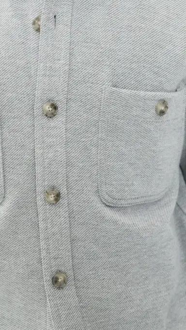 Marine Layer Pacifica Twill Shirt Grey | Thumbnail 6