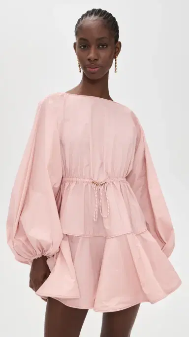 Zimmermann Alchemy Mini Dress Peach | Thumbnail 2 Zimmermann Alchemy Mini Dress Peach | Thumbnail 2