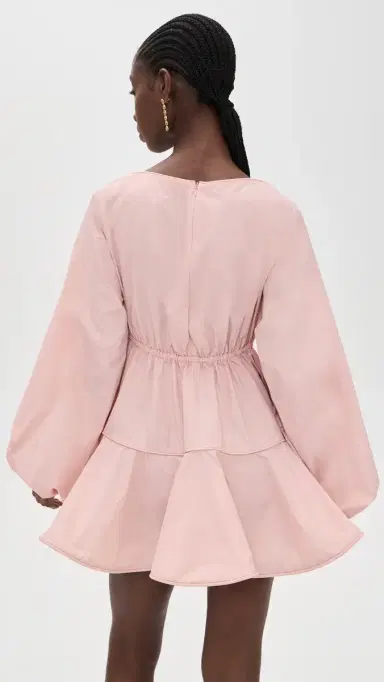 Zimmermann Alchemy Mini Dress Peach | Thumbnail 3 Zimmermann Alchemy Mini Dress Peach | Thumbnail 3