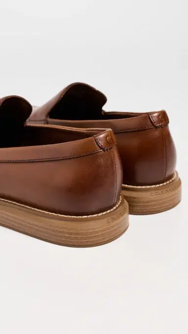 Cole Haan Grand Neoclassic Venetian Loafers Ch British Tan/Italian Dark | Thumbnail 3
