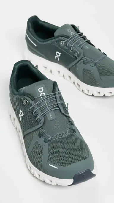 On Cloud 6 Sneakers Olive/Evergreen | Thumbnail 5 On Cloud 6 Sneakers Olive/Evergreen | Thumbnail 5