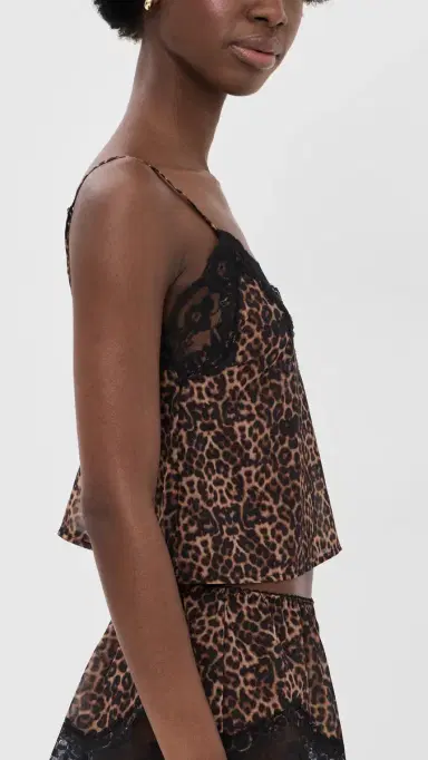 Kat the Label Hayden Camisole Leopard | Thumbnail 4