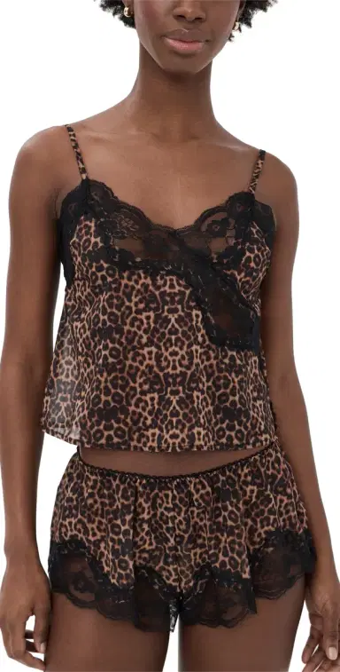 Kat the Label Hayden Camisole Leopard | Thumbnail 1