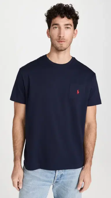 Polo Ralph Lauren Classic Fit Pocket Tee Ink M | Thumbnail 2