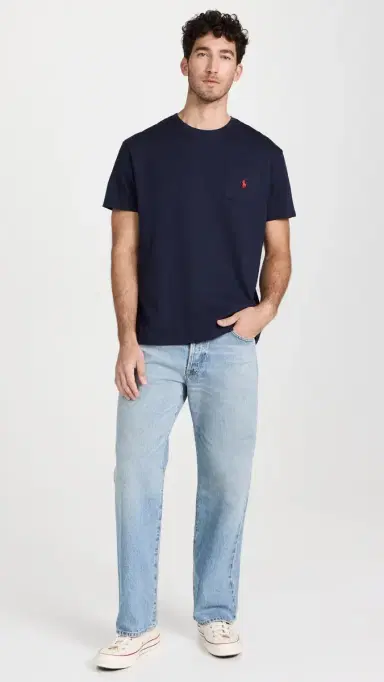 Polo Ralph Lauren Classic Fit Pocket Tee Ink M | Thumbnail 5