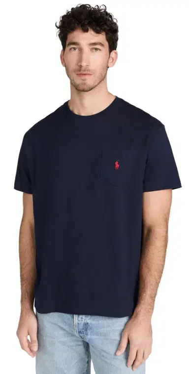 Polo Ralph Lauren Classic Fit Pocket Tee Ink M | Thumbnail 1