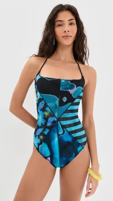 STAUD Laird One Piece wim uit Blue Haze Multi | Thumbnail 2 STAUD Laird One Piece wim uit Blue Haze Multi | Thumbnail 2