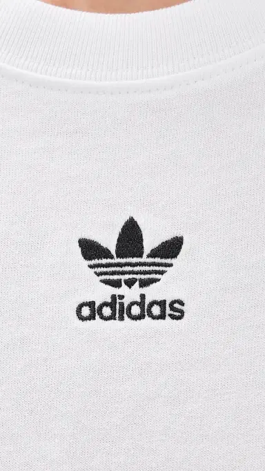 adidas Essentials Boyfriend Tee White | Thumbnail 6 adidas Essentials Boyfriend Tee White | Thumbnail 6