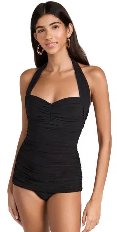 Norma Kamali Bill io One Piece Black | Thumbnail 1