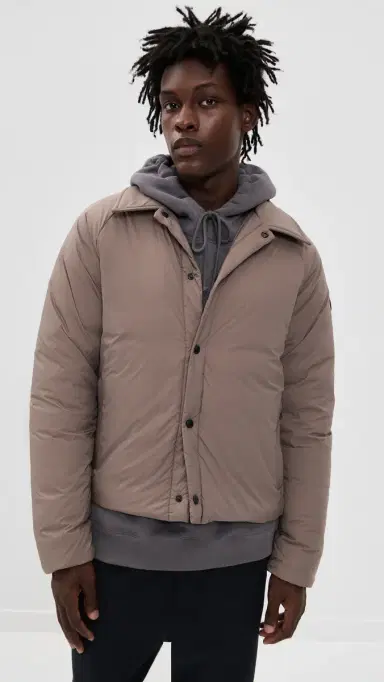 Canada Goose Lodge Coach Jacket Taupe Grey | Thumbnail 2