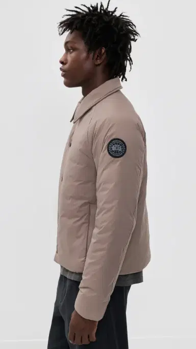 Canada Goose Lodge Coach Jacket Taupe Grey | Thumbnail 4
