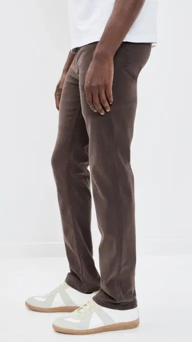 Frame Modern Straight Twill Jeans Dark Chocolate 30 | Thumbnail 4