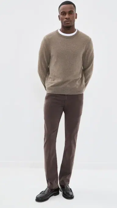 Frame Modern Straight Twill Jeans Dark Chocolate 30 | Thumbnail 5