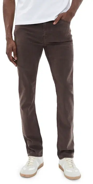 Frame Modern Straight Twill Jeans Dark Chocolate 30 | Thumbnail 1