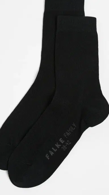 FALKE Family Ankle Socks Black 39-42 | Thumbnail 4