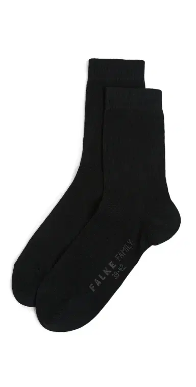 FALKE Family Ankle Socks Black 39-42 | Thumbnail 1