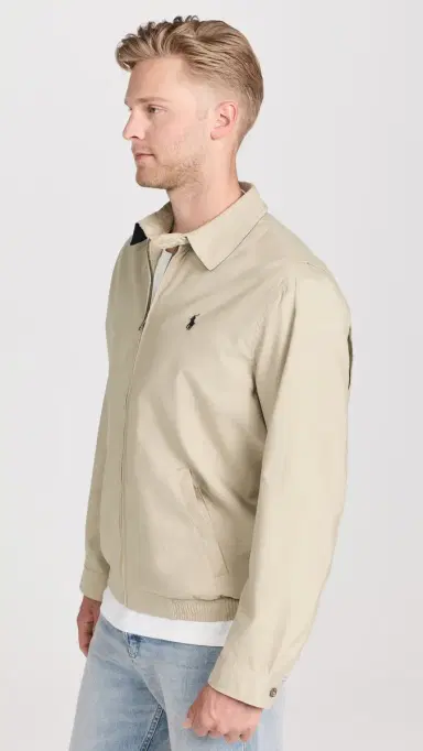 Polo Ralph Lauren Bi-Swing Windbreaker Jacket Khaki Uniform | Thumbnail 4 Polo Ralph Lauren Bi-Swing Windbreaker Jacket Khaki Uniform | Thumbnail 4