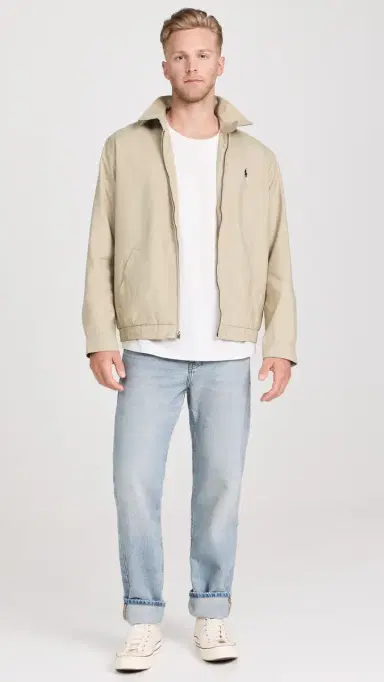 Polo Ralph Lauren Bi-Swing Windbreaker Jacket Khaki Uniform | Thumbnail 5 Polo Ralph Lauren Bi-Swing Windbreaker Jacket Khaki Uniform | Thumbnail 5
