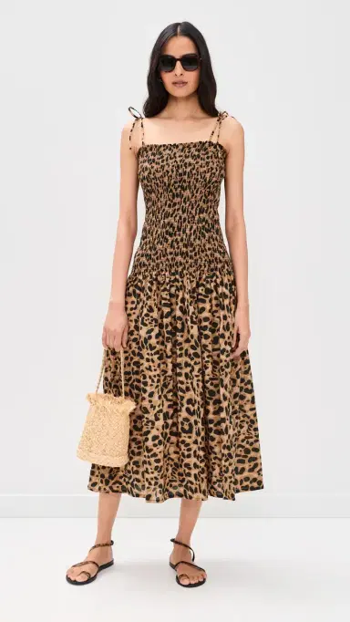 Natalie Martin Collection Juliette Dress Leopard Cotton One Size | Thumbnail 5 Natalie Martin Collection Juliette Dress Leopard Cotton One Size | Thumbnail 5