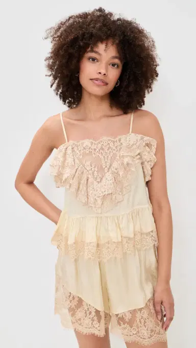 Sea Ethel Camisole Top Butter | Thumbnail 2 Sea Ethel Camisole Top Butter | Thumbnail 2