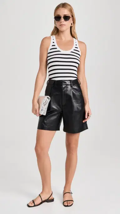Nothing Please Estefania Tank White Stripe L | Thumbnail 5