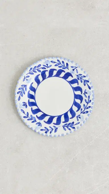 CAROLINA K Appetizer Plate Blue One Size | Thumbnail 2