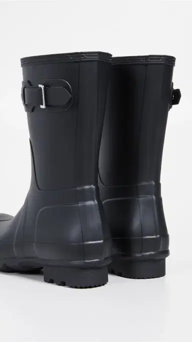 Hunter Boots Original Short Rain Boots Black 7 | Thumbnail 5 Hunter Boots Original Short Rain Boots Black 7 | Thumbnail 5