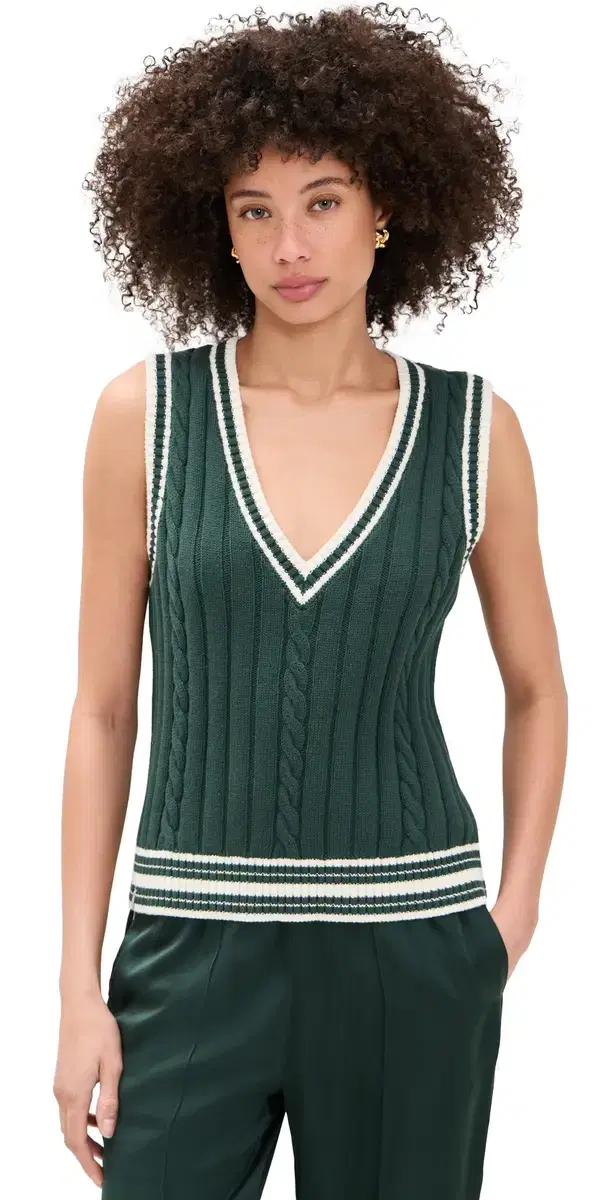 anta Fe Julia Vest Green