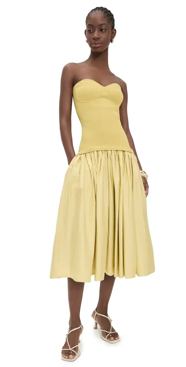 Cannes Dress Pistachio