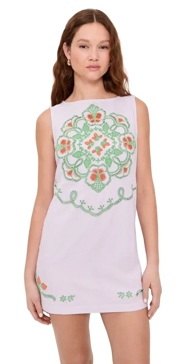 Free People Electric Garden ini Dress Pale Orchid Combo
