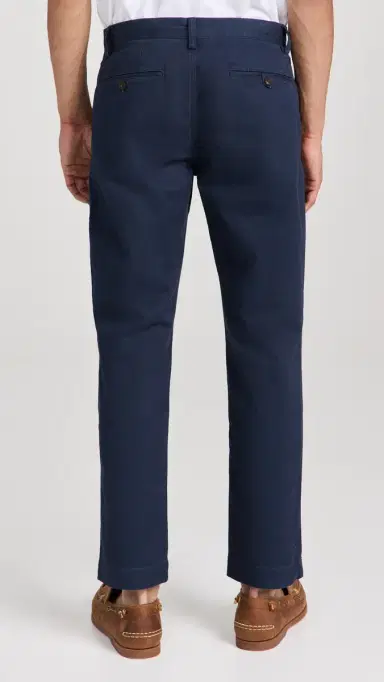 Polo Ralph Lauren Straight Fit Washed Stretch Chino Pants Nautical Ink 31 | Thumbnail 3