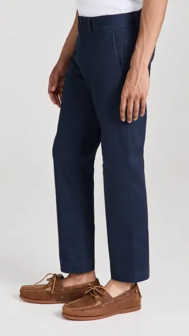 Polo Ralph Lauren Straight Fit Washed Stretch Chino Pants Nautical Ink 31 | Thumbnail 4