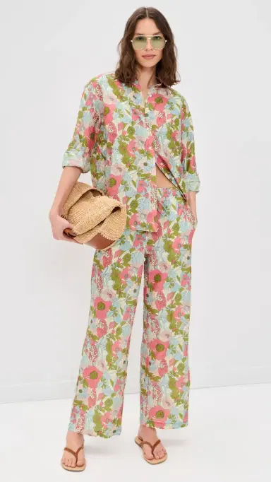 Birds of Paradis Vera Pants Tarsila Bloom M | Thumbnail 5