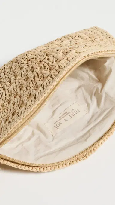 Mar Y Sol Alina Clutch Natural One Size | Thumbnail 6