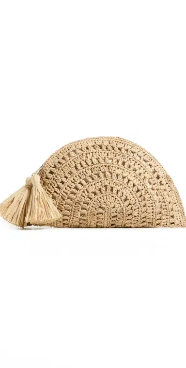 Mar Y Sol Alina Clutch Natural One Size | Thumbnail 1