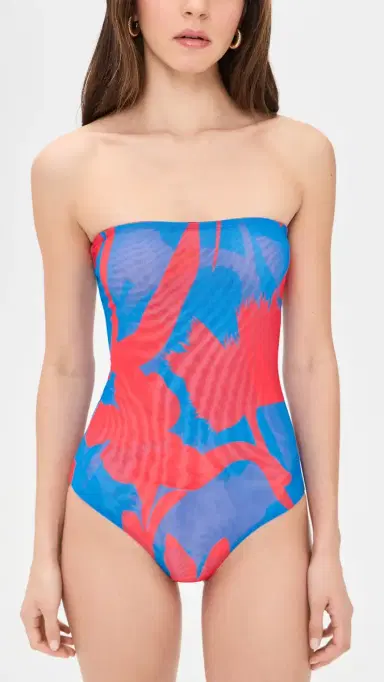 EYWASOULS MALIBU Soleil Bandeau One Piece Radiant Flora | Thumbnail 2