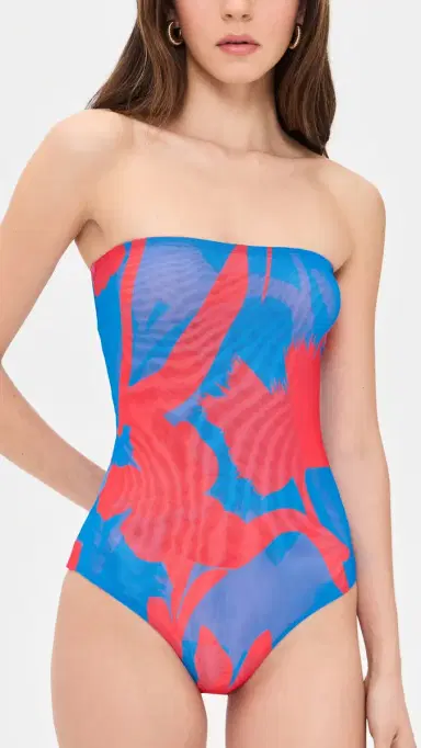 EYWASOULS MALIBU Soleil Bandeau One Piece Radiant Flora | Thumbnail 5
