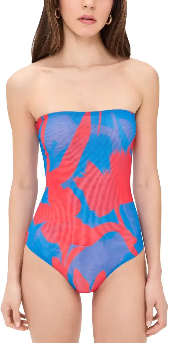 Eywasouls Malibu oleil Bandeau One Piece Radiant Flora