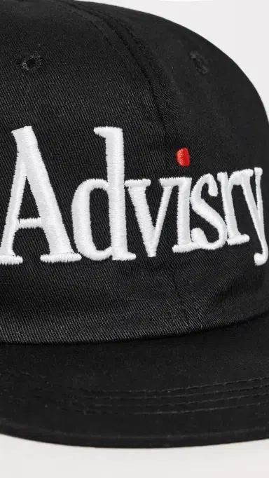 Advisry Dot Logo Cap Black One Size | Thumbnail 4