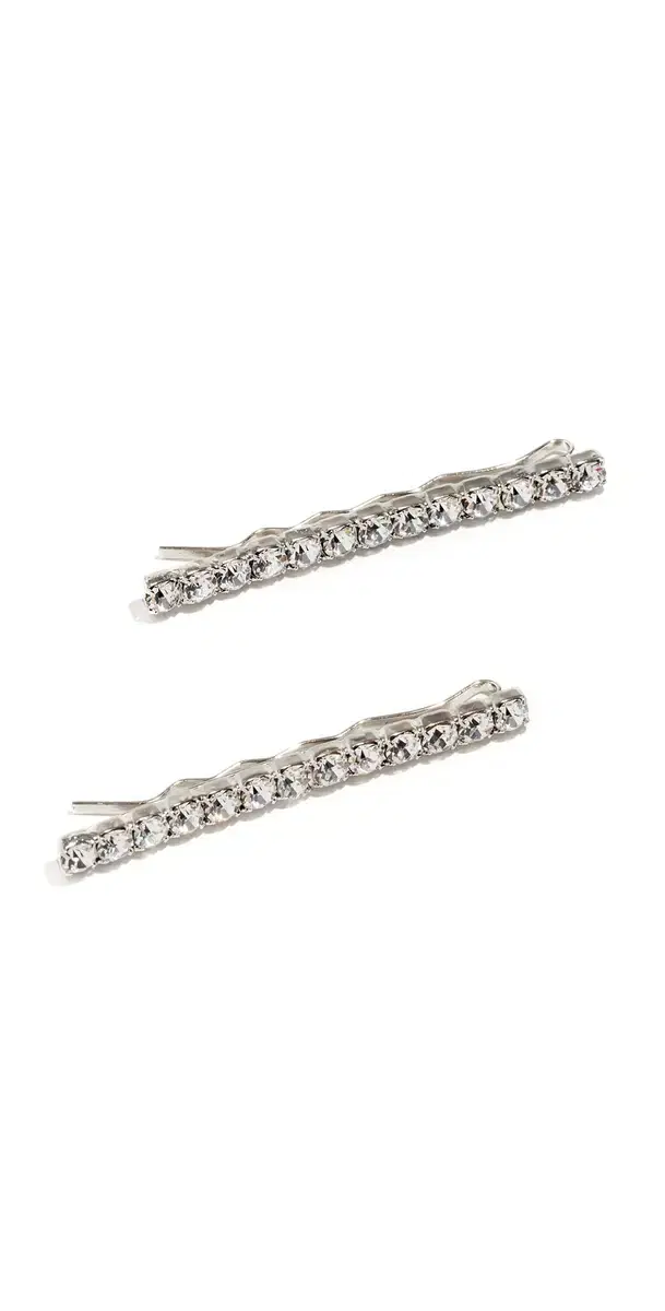 Gwen Bobby Pin Set Crystal One Size
